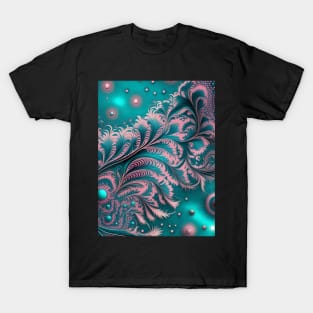 Other Worldly Designs- nebulas, stars, galaxies, planets with feathers T-Shirt